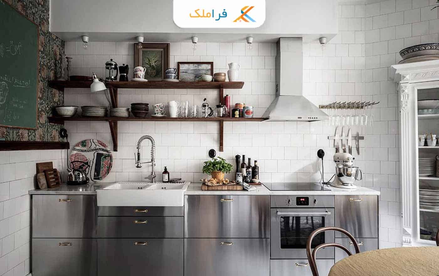 امکانات لاکچری آپارتمان - آشپزخانه کثیف
