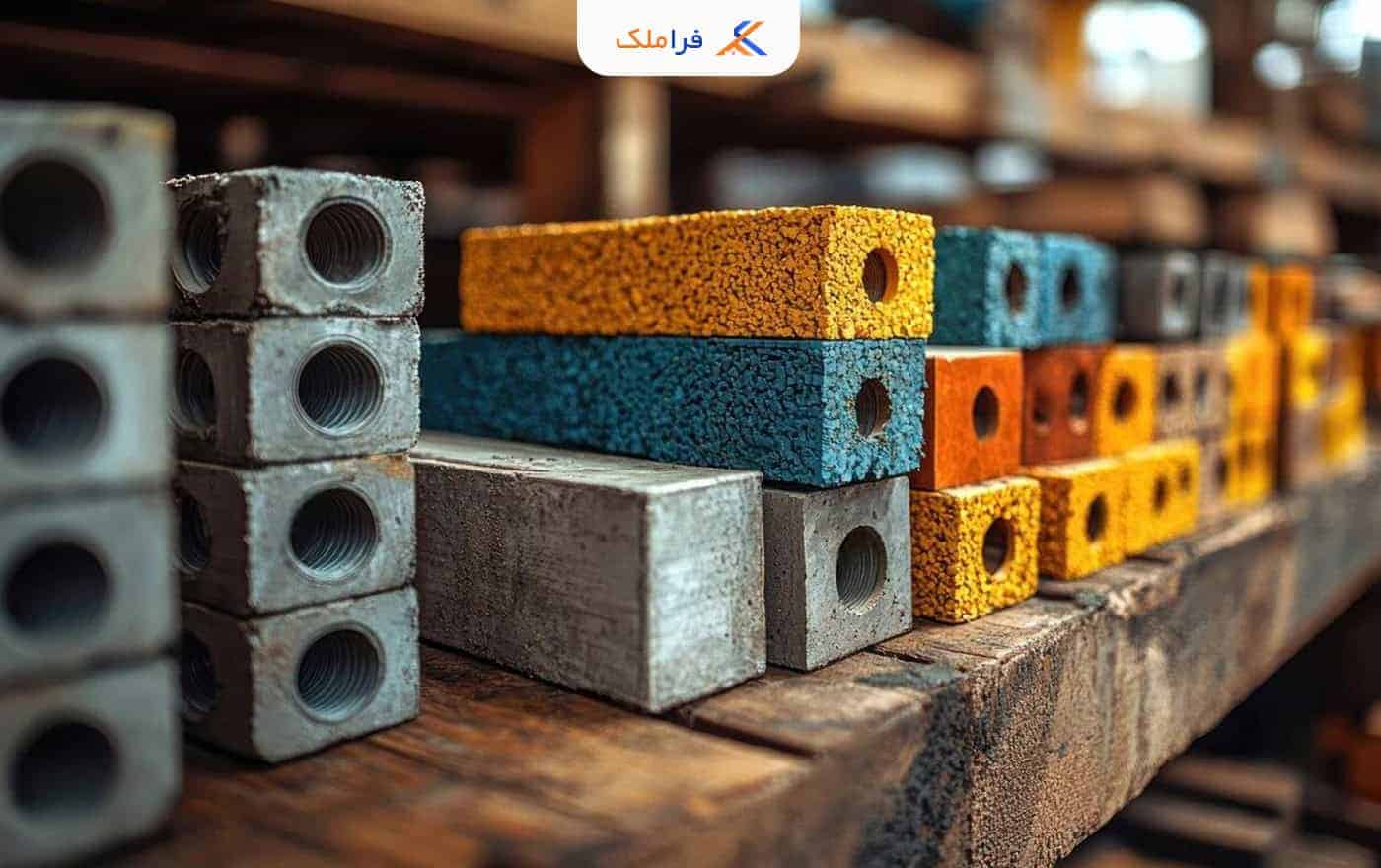 لیست متریال و مصالح به کار رفته در ساختمان - فراملک