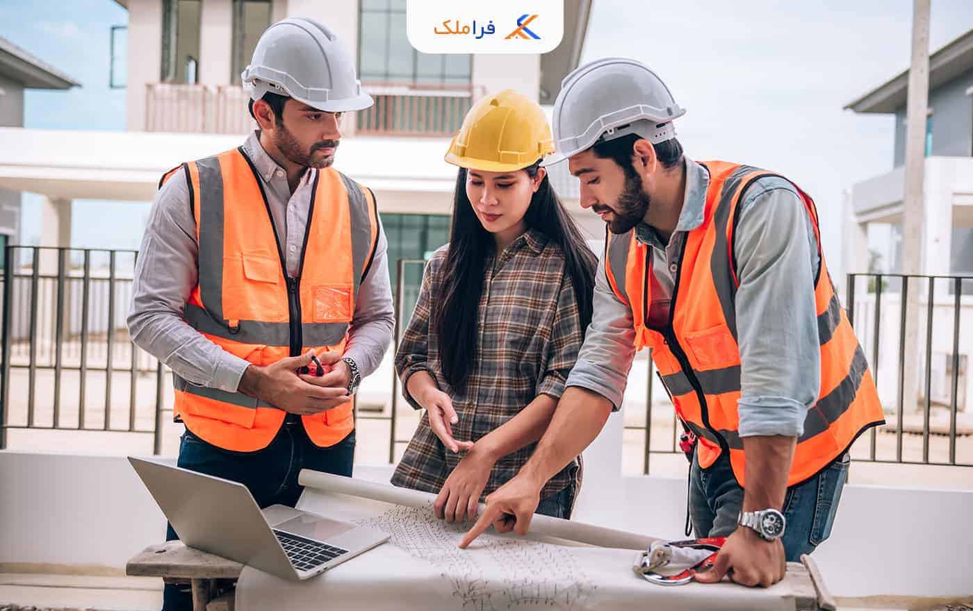 مهندس عمران در پروژه های ساخت و ساز - فراملک