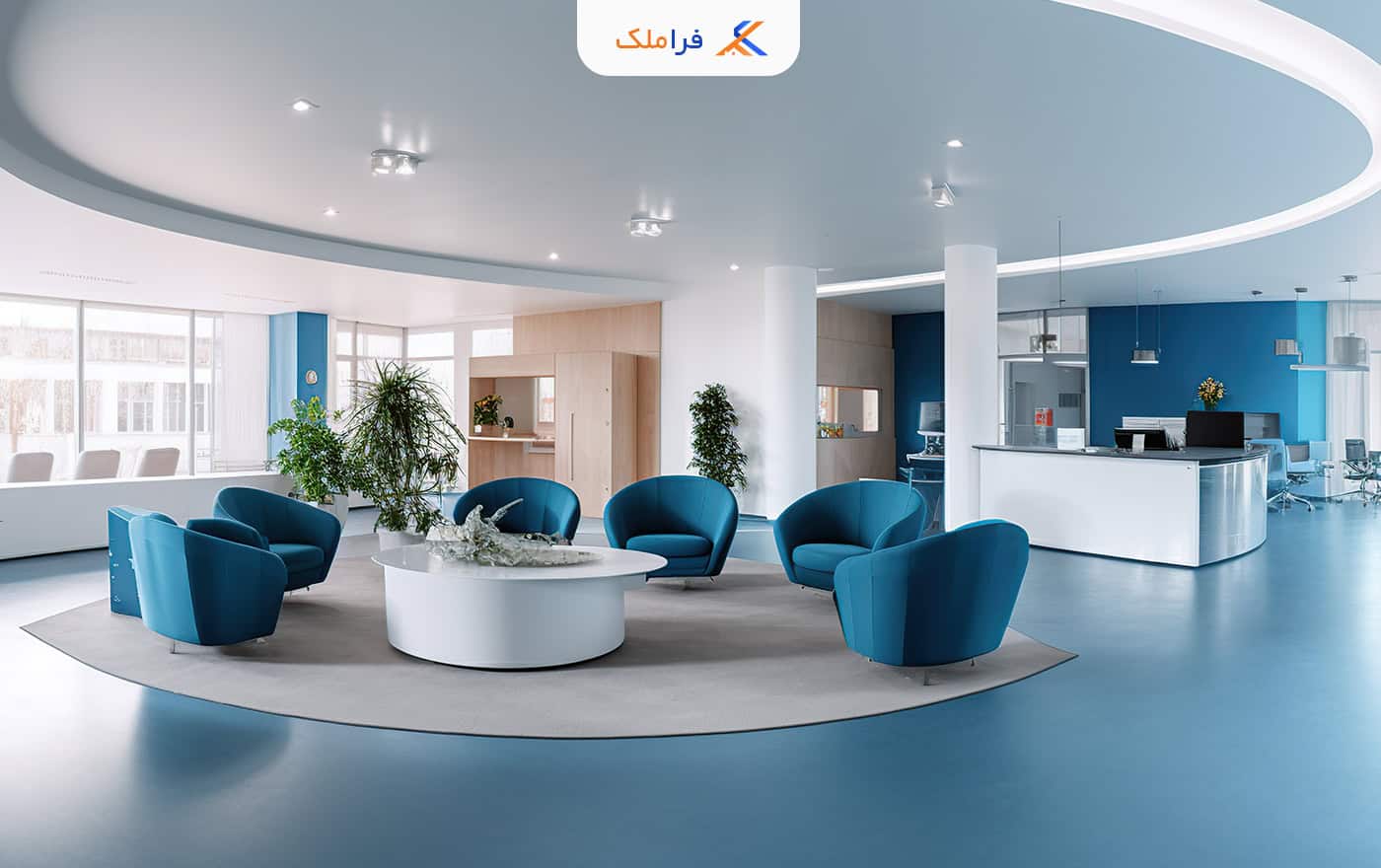 دیزاین دفتر املاک - فراملک
